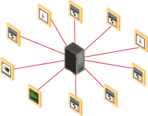 The origin of computing